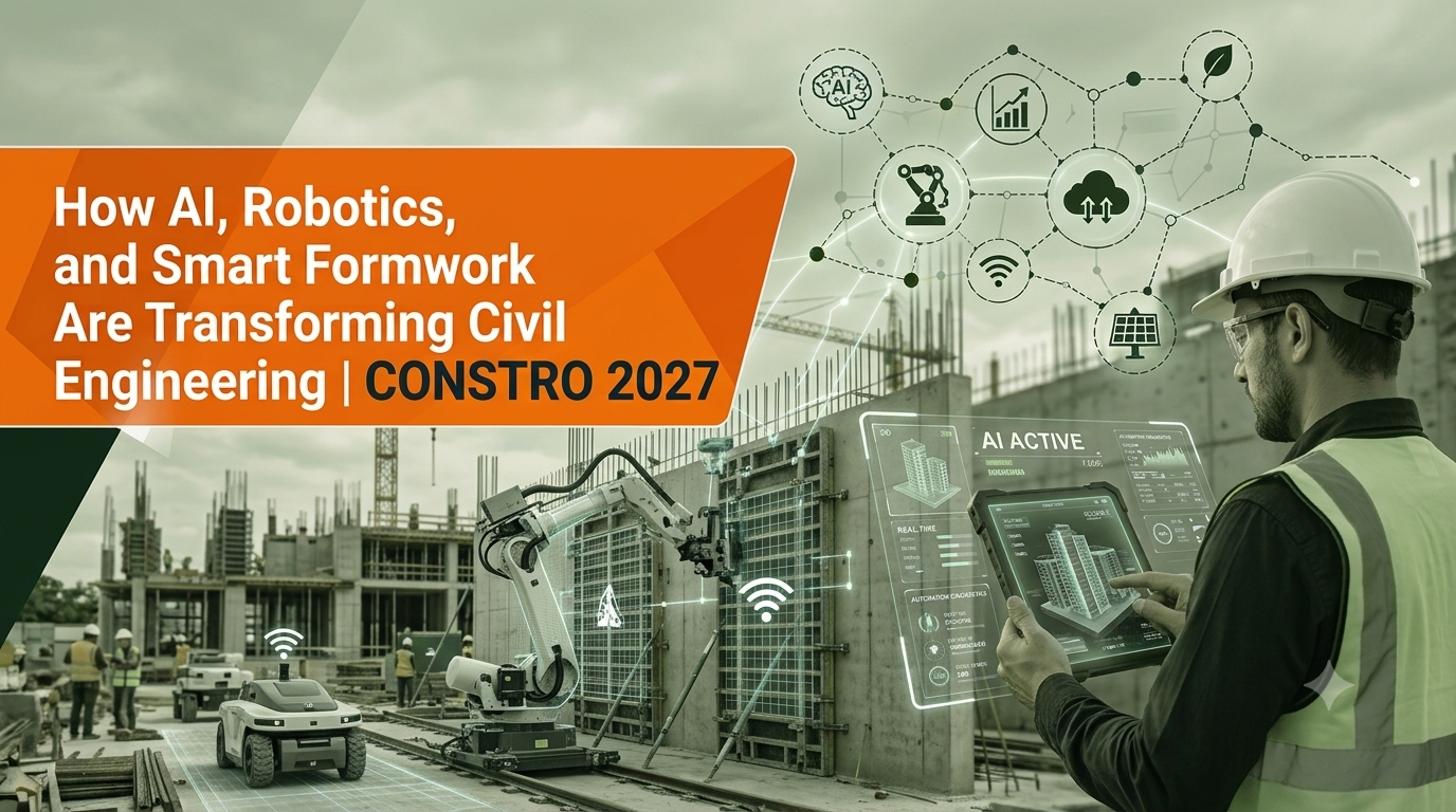 How AI, Robotics, and Smart Formwork Are Transforming Civil Engineering | CONSTRO 2027